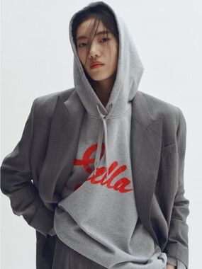 Stella McCartney x H&M printed cotton Hoodie